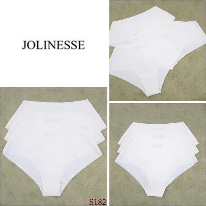 Celana Dalam Wanita Hipster Polos JOLINESSE Seamless Pakaian Dalam / Underwear S182