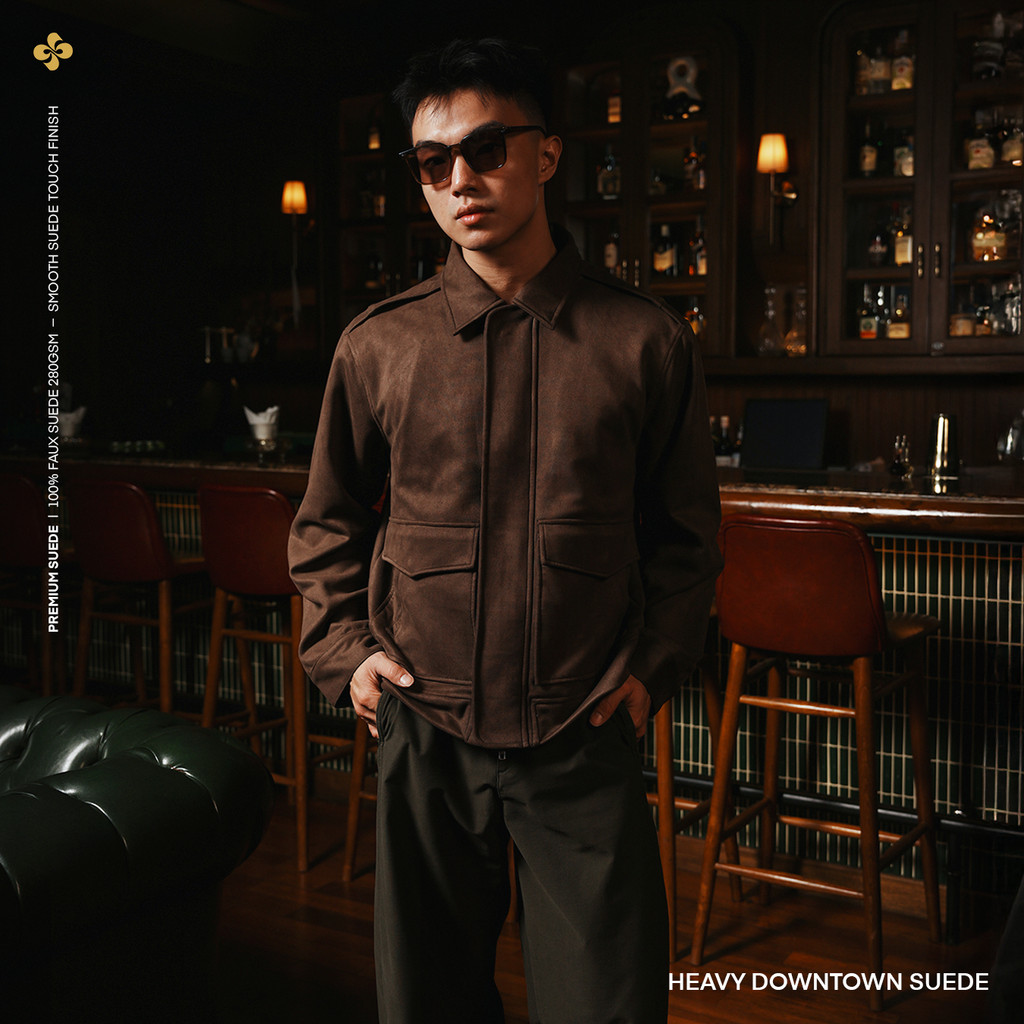 Heavy Downtown Suede Jacket