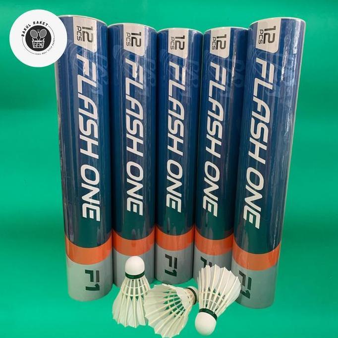 NEW Shuttlecock 3 in 1 FLASH ONE Cock Badminton 3in1 F1 Kok Bulutangkis