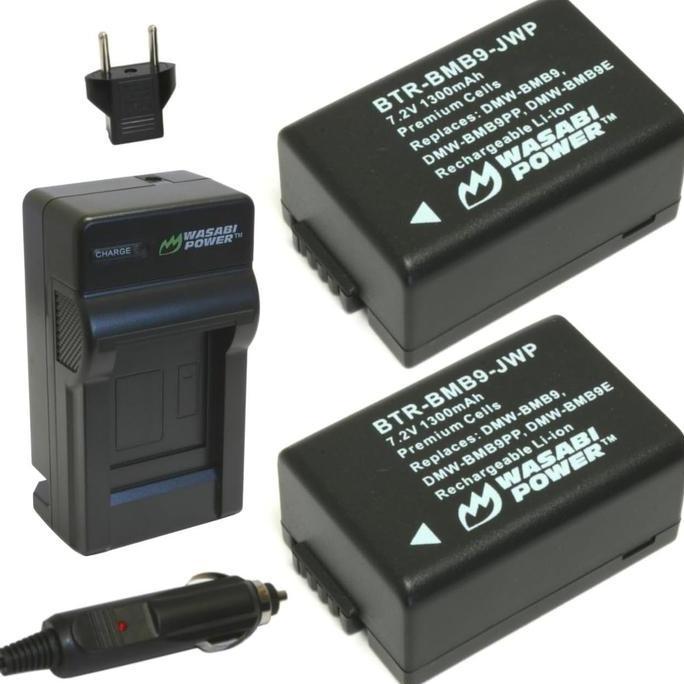 Wasabi Power Battery for Panasonic DMW-BMB9 BMB9E FZ85 FZ100 FZ150