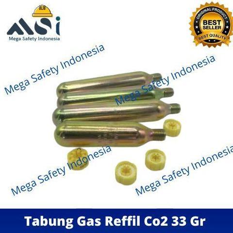 Tabung Gas Co2 33gram Refill For Inflatable Life Jacket + Pill