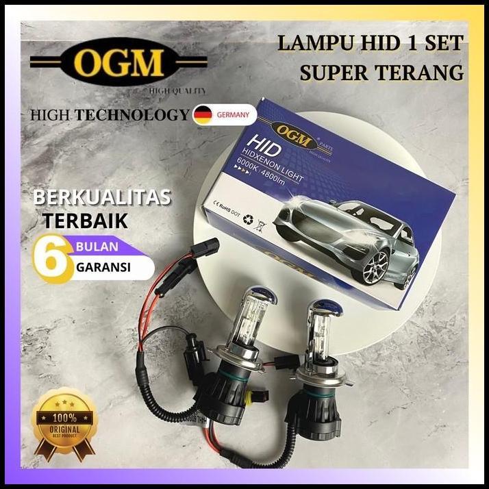 TERLARIS OGM - LAMPU HID MOBIL TOYOTA INNOVA REBORN 6000K 35W HIGH TECH
