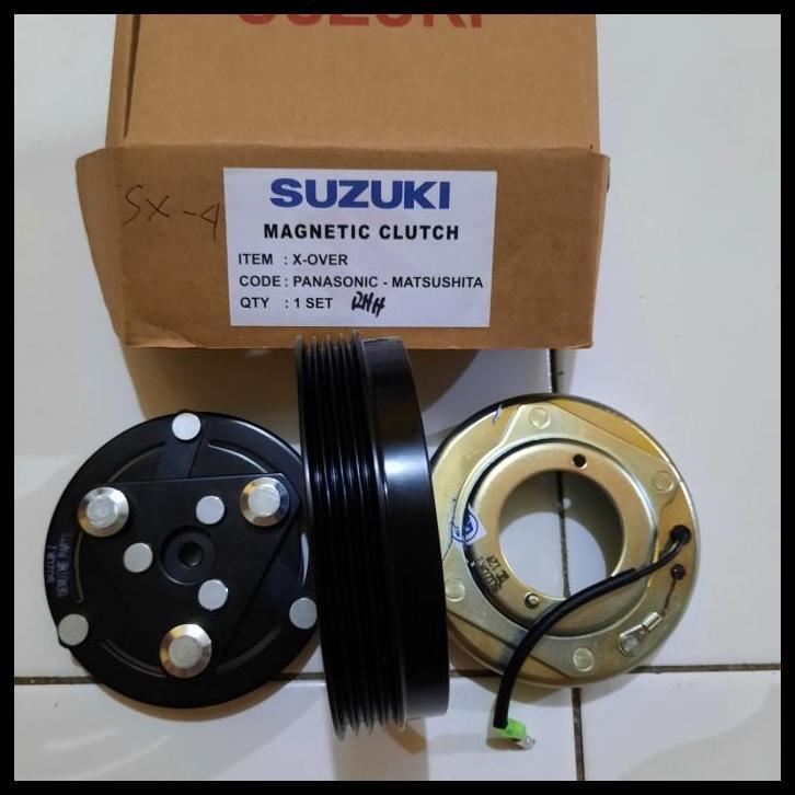 DISKON PULI PULLEY KOMPRESOR AC MOBIL ALL NEW SWIFT 