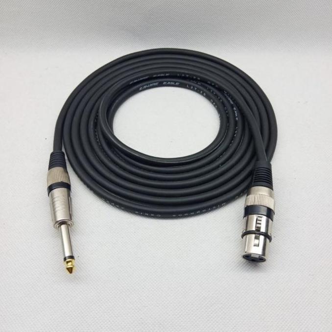 TERBARU - Kabel Mic Audio Premium Canare Gold Platted Forteyo Garansi Original