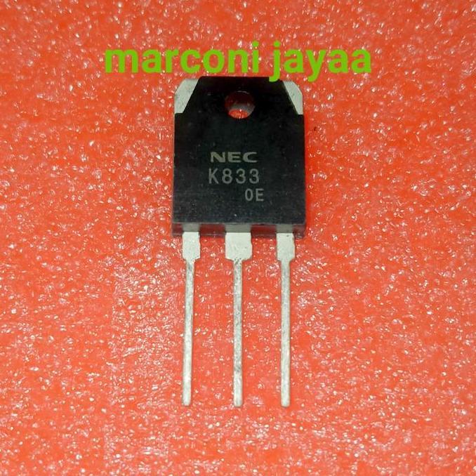 TERMURAH - K833 mosfet N-chanel "NEC