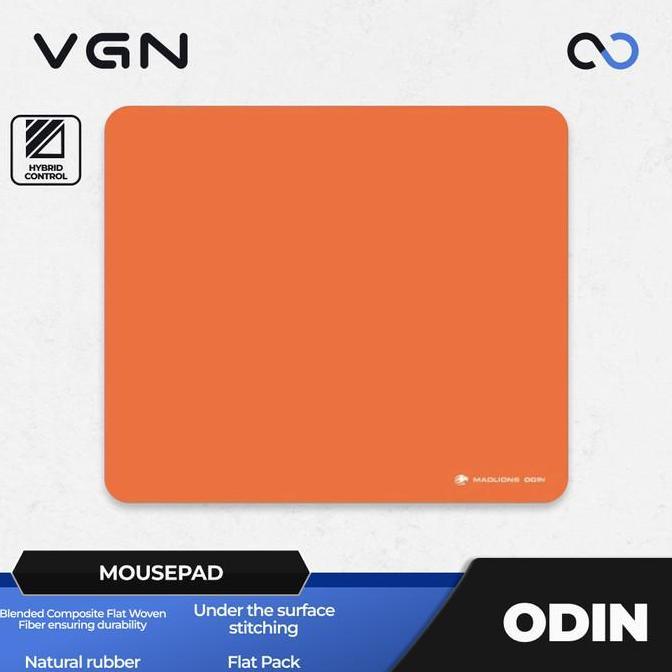 NEW MADLIONS ODIN Rubber Base Gaming Mousepad Zero Surface (Hybrid-Control)