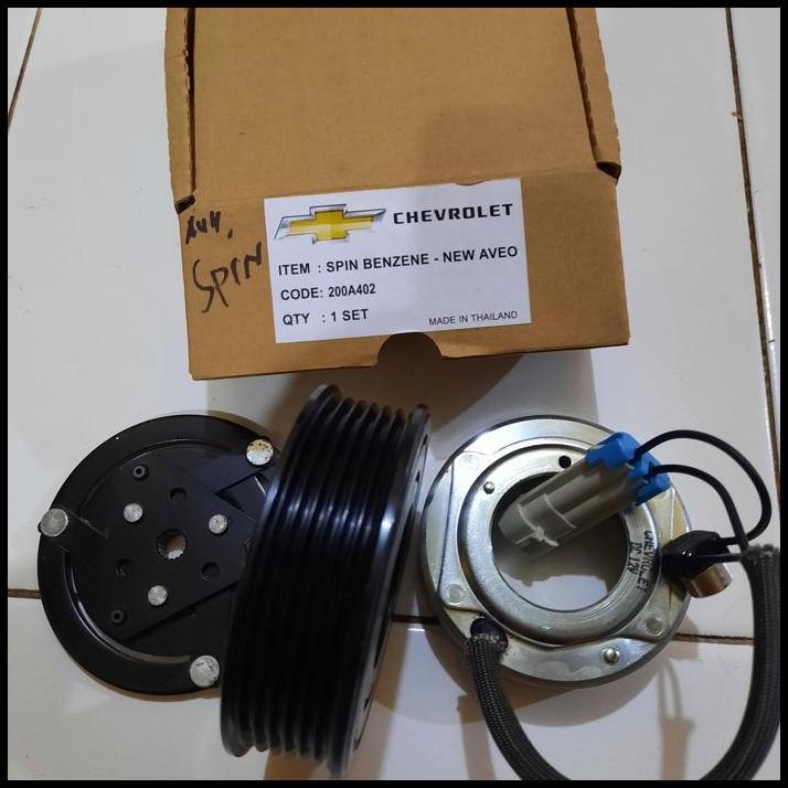 DISKON PULI PULLEY KOMPRESOR AC SPIN CHEVROLET SPIN 