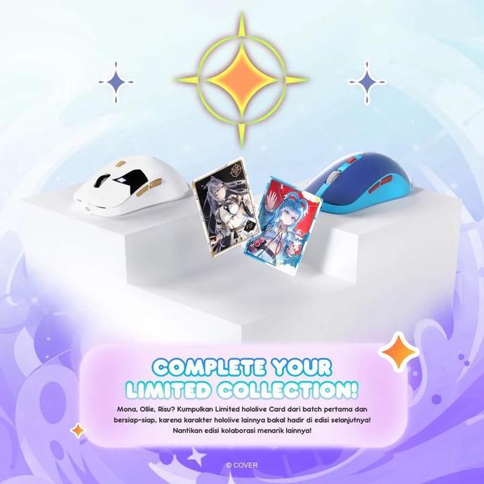 BEBAS ONGKIR - FANTECH x KOBO / FANTECH x VESTIA ZETA / FANTECH x KOBO KANAERU HoloLive Exclusive Li