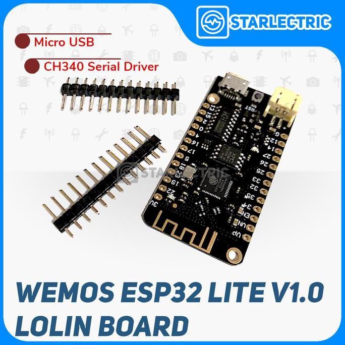 ESP32 Lite Lolin ESP 32 Micro USB Mikrokontroller Development Board