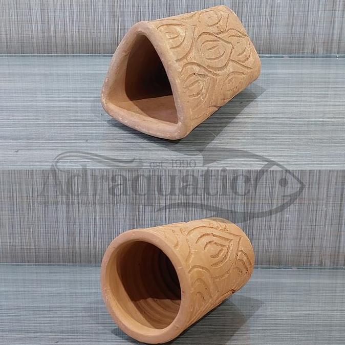 HONG UKIR 15CM RUMAH PLECO GOA IKAN SAPU-SAPU GUA BRUSHMOUTH ALGAETER