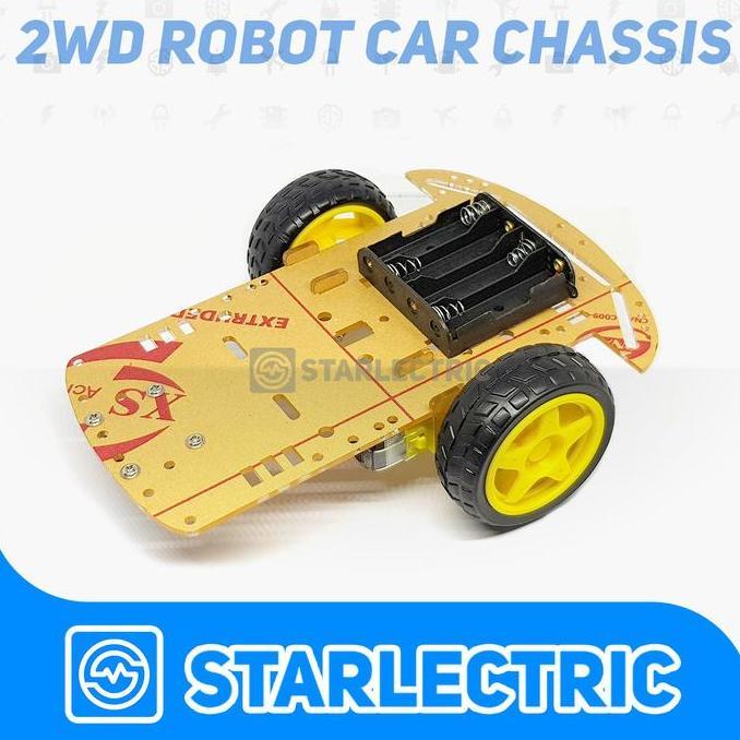 Chasis Mobil Robot 2wd 2 wd Smart Car Robot Chasis Frame Robot