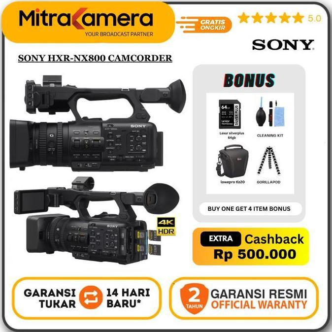 SHIONERONE Sony HXR-NX800 Sony NX800 4K Camcorder Sony NX 800