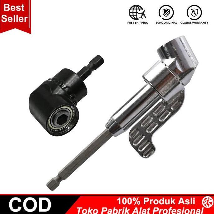 PAPPITSON Sambungan Bor / Kepala Bor Extension Mata Bor L Angle