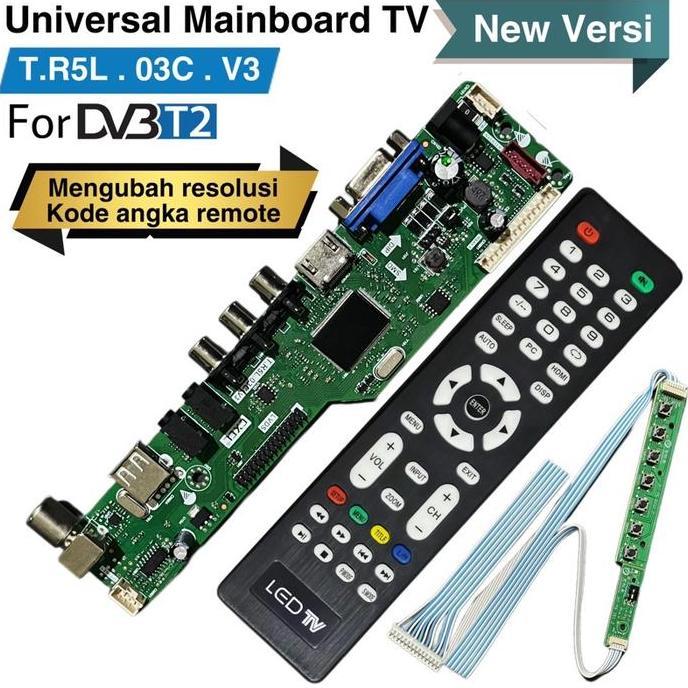 Allthebest- Mainboard Universal Lcd Led Tv Digital DVB T2 Siaran digital Main