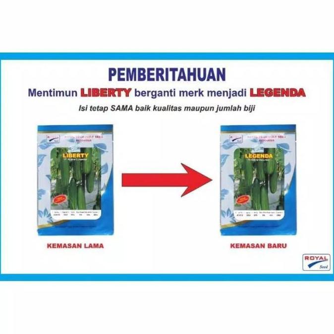 Allthebest- benih timun hijau hibrida LEGENDA F1 LIBERTY