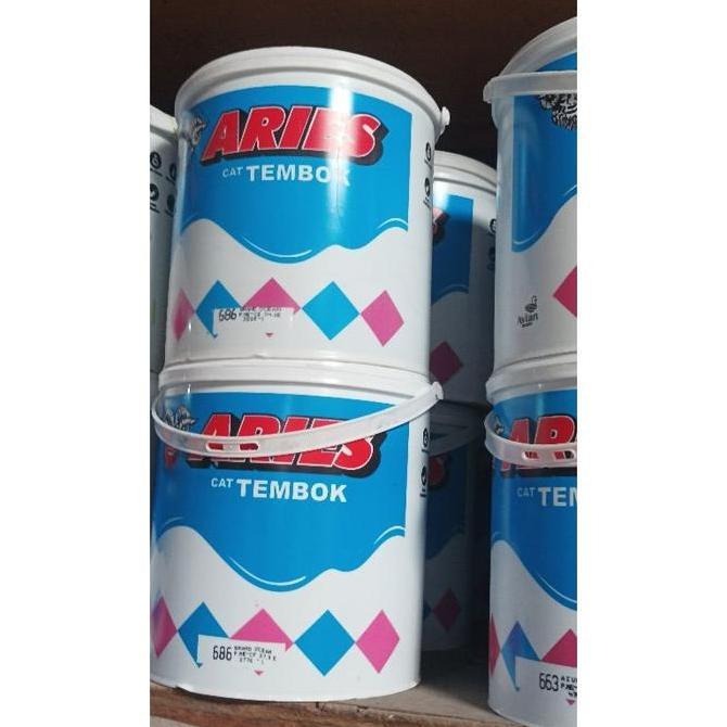 cat tembok atau dinding aries 5kg warna