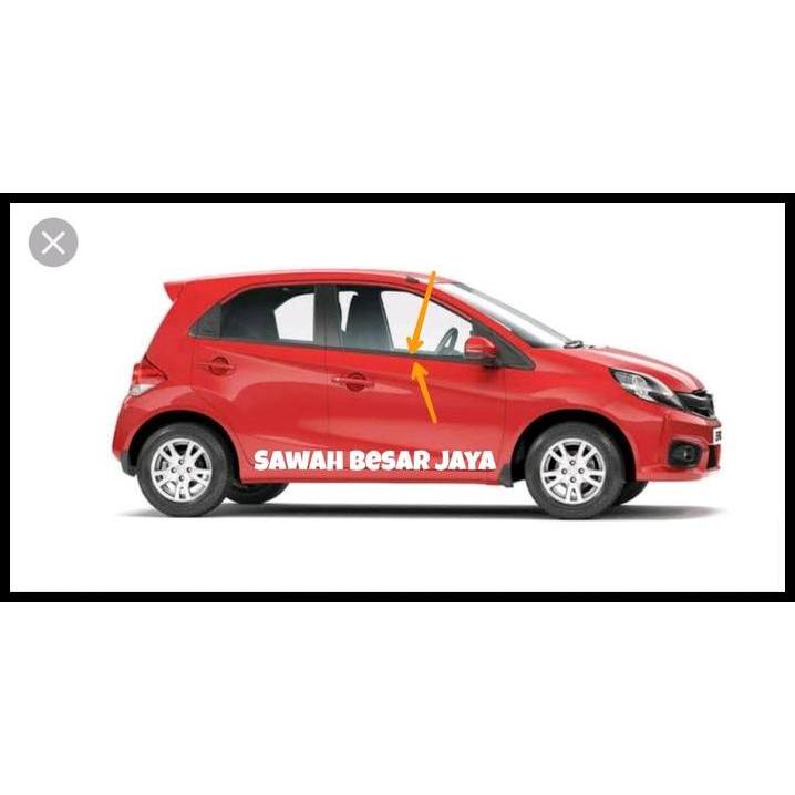 TERMURAH WEATHER STRIP KARET PELIPIT PLIPIT LIST LIS BAWAH JENDELA KACA PINTU LUAR DEPAN HONDA BRIO 