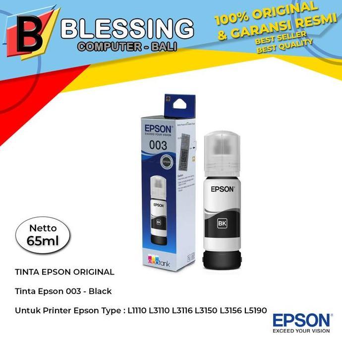 Allthebest- TINTA EPSON 003 BLACK / Epson 003 L1110 L3110 L3116 L3150 L3156 L5190
