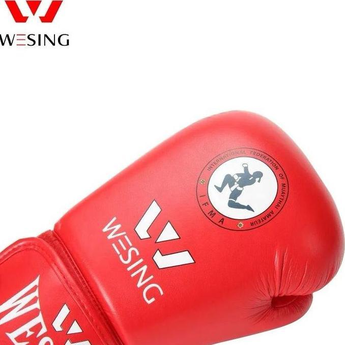 Sarung Tinju Muay Thai Wesing Ifma  Approved / Boxing Gloves Muay Thaisale