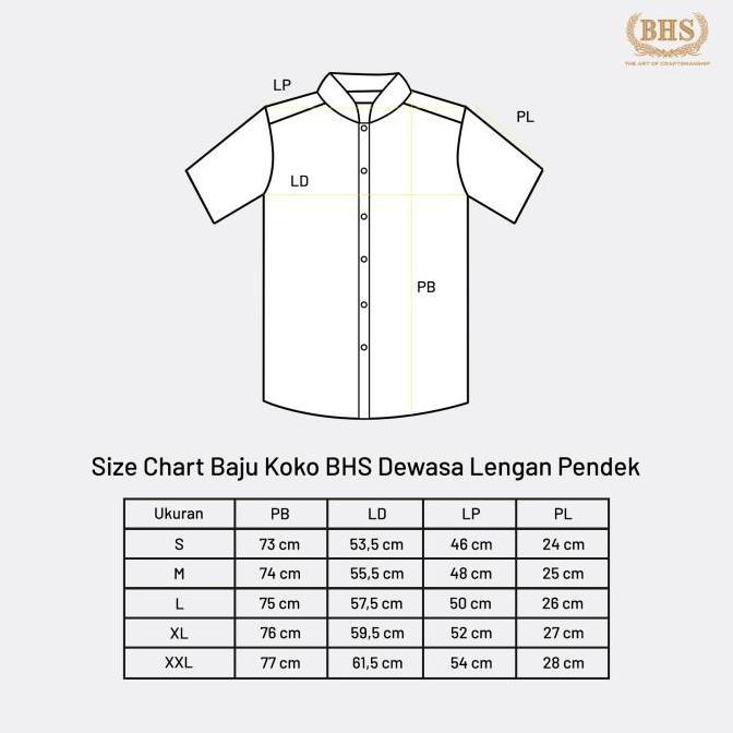 Baju Koko BHS Cosmo Arqam Burgundy