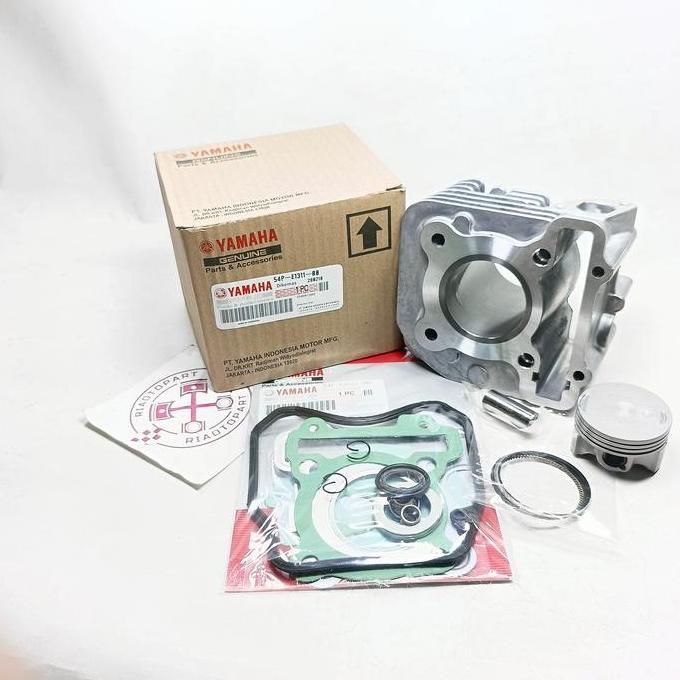 Blok Seher + Topet Mio J - X Ride 115 - Fino Injeksi 115 Cc -  Soul Gt 115 - Mio Gt 115 Komplit Blok