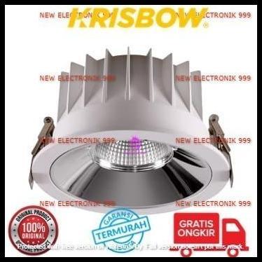HOT DEAL KRISBOW LAMPU DOWNLIGHT LED HIGHPOWER COB 30 WATT 5000K PUTIH 