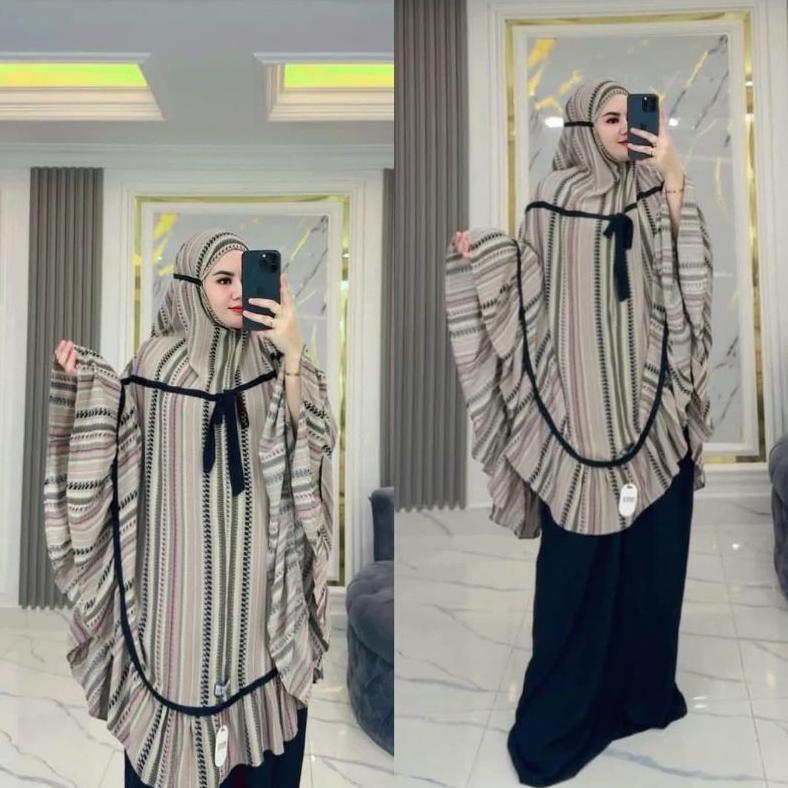 MUKENA KHALIFA JUMBO / MUKENA RAYON DIAMOND MIX TWILL / MUKENA TERBARU 2025 / mukena