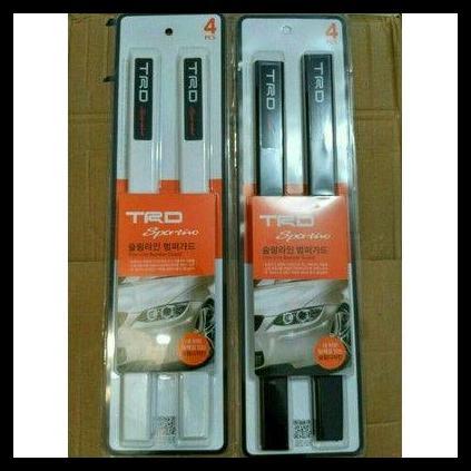 TERBARU BUMPER GUARD / KARET PENGAMAN SISI SUDUT MOBIL TRD CALYA SIGRA UNIVERSAL 