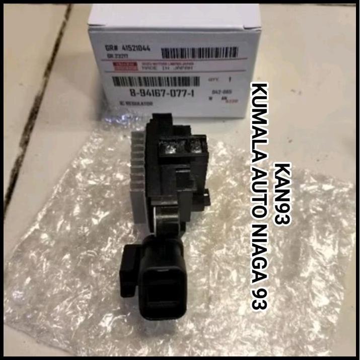TERMURAH IC REGULATOR IC DINAMO AMPER ALTERNATOR CAS ISUZU NKR71 NMR71 GIGA 240PS 285PS 24VOLT KAKI 