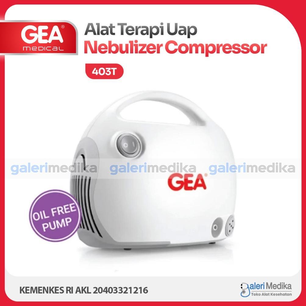 Nebulizer GEA 403T Air Compressing Nebulizer / Nebuliser GEA 403T Alat Bantu Uap / GEA 403 T