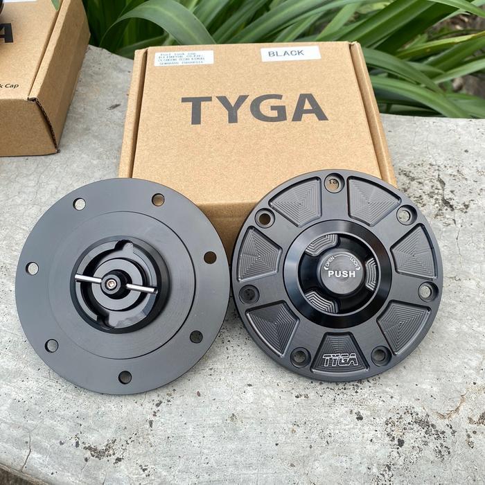 Tutup Tangki Fuel Cap Model Thailand Tyga V2 Bol 2 Set Baut Titanium Ninja R Rr Ss Tutup Tangki Teng