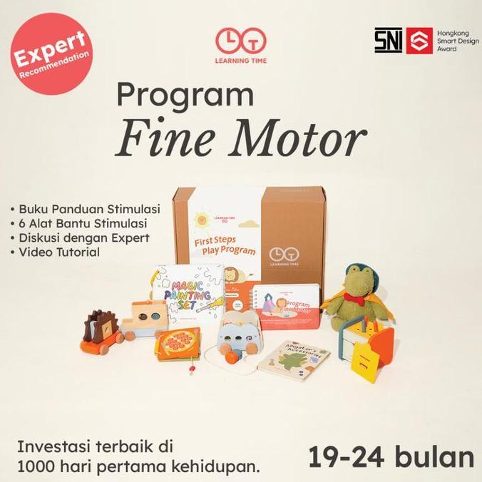 [FR} Learning Time-Program Fine Motor-Mainan stimulasi anak 19 sd 24 bulan/ Mainan motorik anak/ Mai