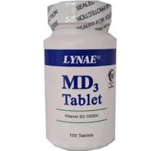 Lynae MD3, 100tabs// vitamin d3 1000iu