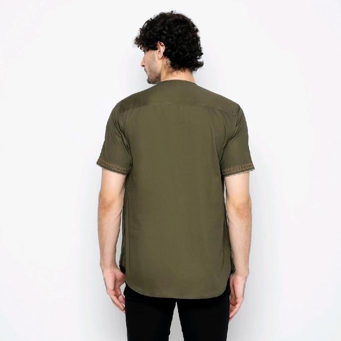 baju koko Al-Achwan ZAYN OLIVE couple ayah dan anak tersedia bsize jumbo