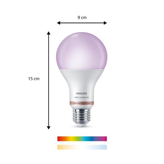 Philips Lampu Bohlam Smart WiFi LED 13W With Bluetooth Color RGB
