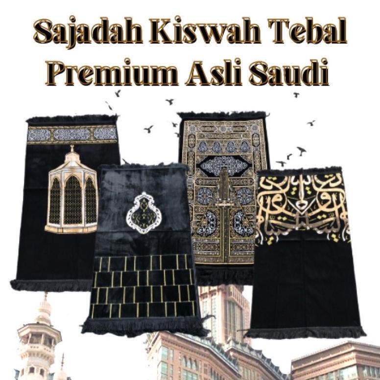 Sajadah KISWAH RAUDHOH RAUDHAH NABAWI SAJADAH SANDAR LIPAT saudi TEBAL Asli Madinah
