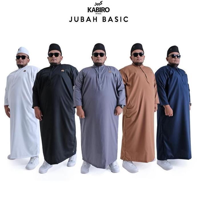 JUBAH JUMBO PRIA DEWASA / ROSAL SIZE 4XL-6XL