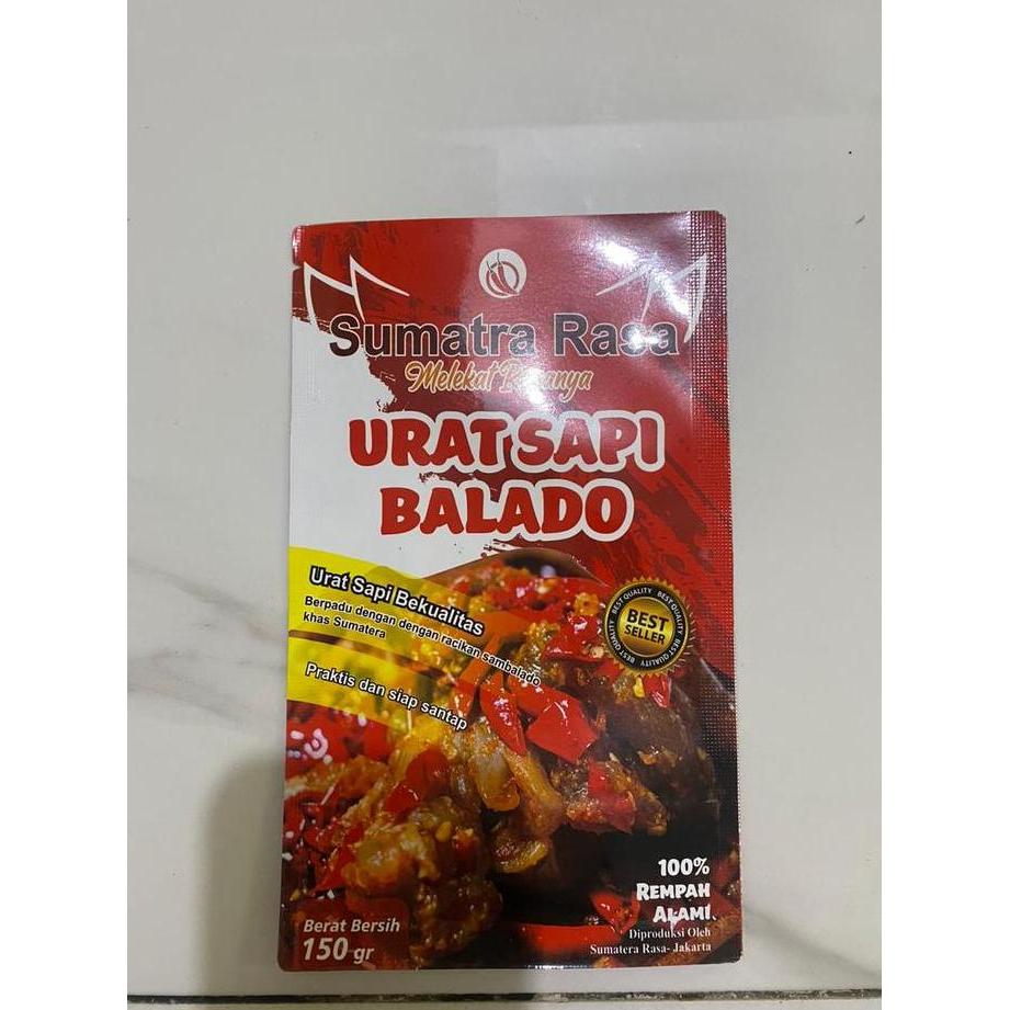 KABINEN_BONE - URAT KAKI SAPI BALADO PACK SEDANG 150 GRAM
