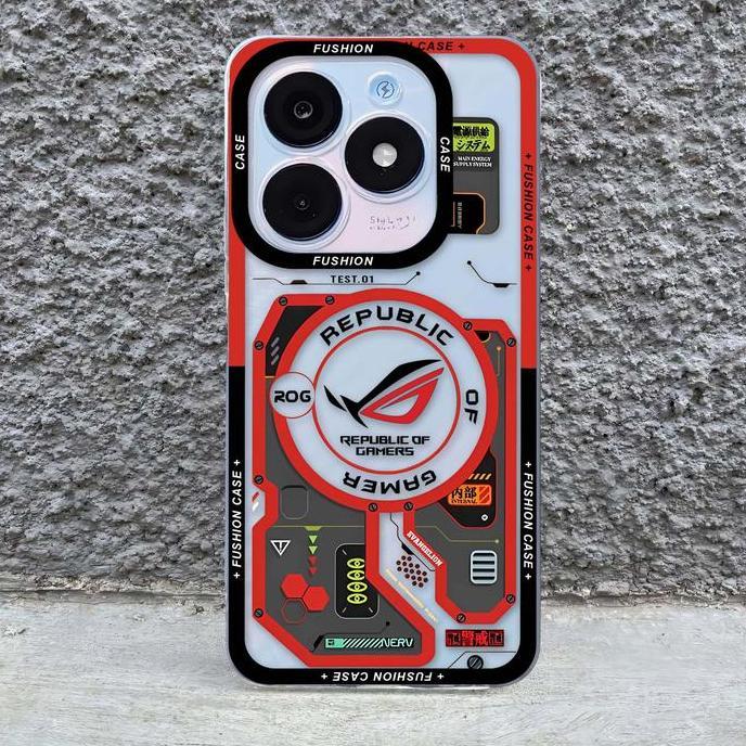 Case Untuk Infinix Softcase Infinix Smart 8 & Smart 8 Pro, Tecno Spark 20C, Spark 20, Itel P55 4G, H