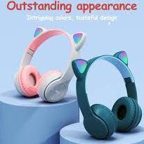 HOT DEALS HEADPHONE HEADSET WIRELESS BLUETOOTH P47 M - CAT EAR MZ 47