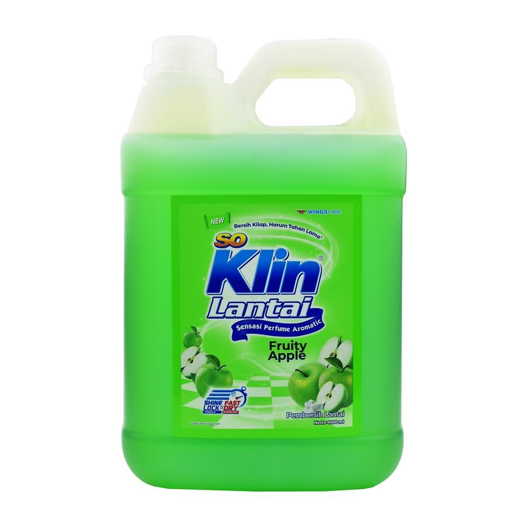 KARBOL PEMBERSIH LANTAI SOKLIN LANTAI  4 LITER FLOOR CELANER JERIGEN