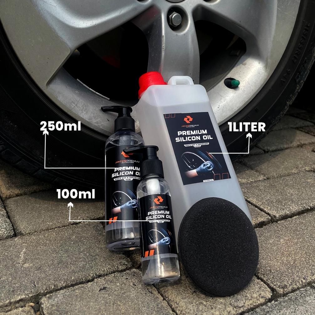 Unik Semir Ban Tahan Lama - Premium Silicon Oil - Jacks Premium - Silicon Oil - Semir Ban Motor Dan 