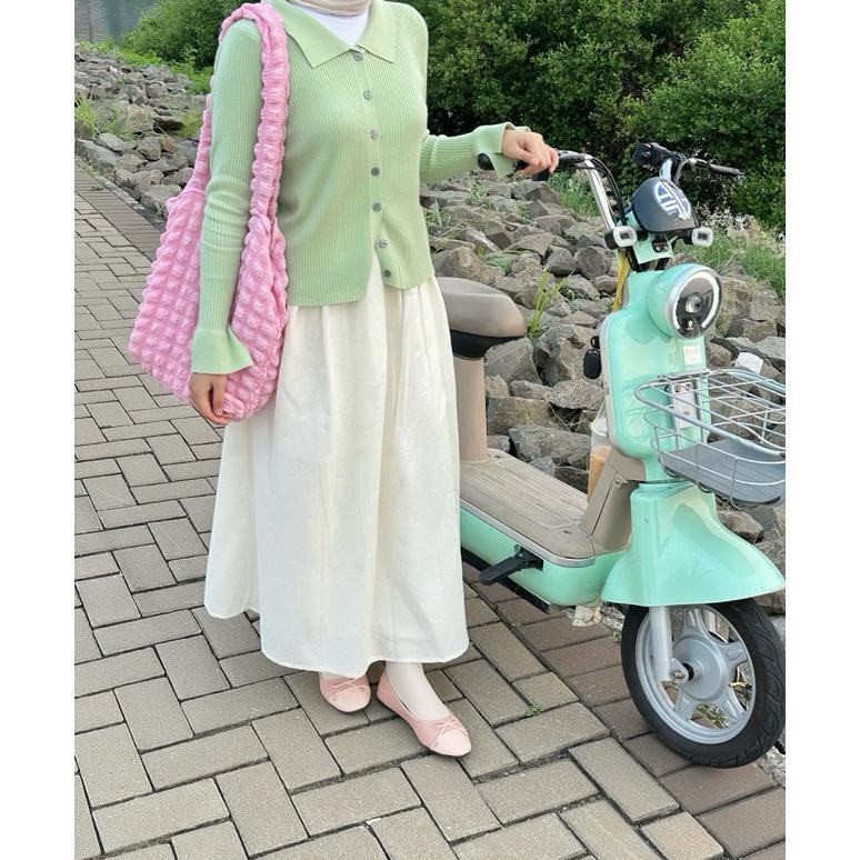 TERBARU Caynilv - Cania Skirt Rok Basic Linen