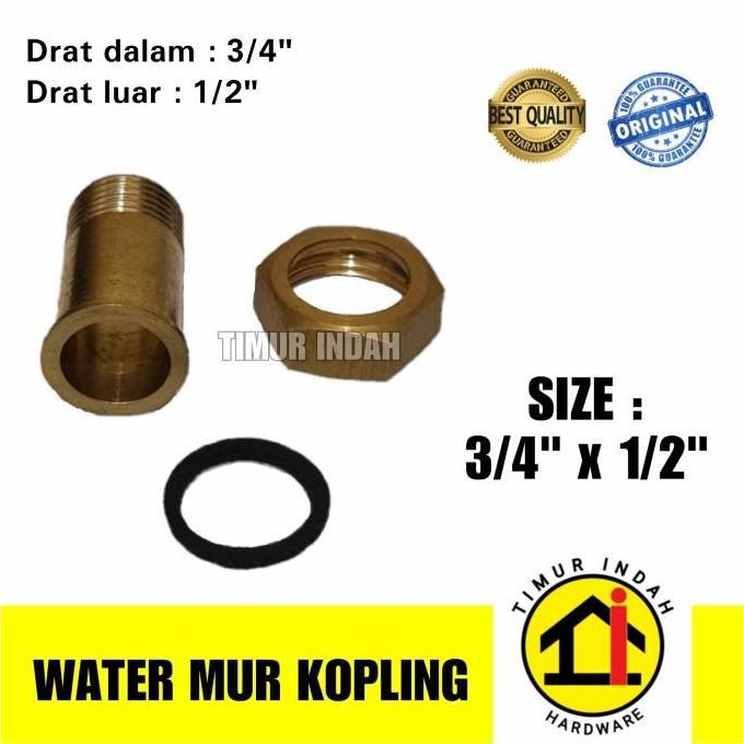 Allthebest Mur Kopling Meteran Air PDAM Kuningan