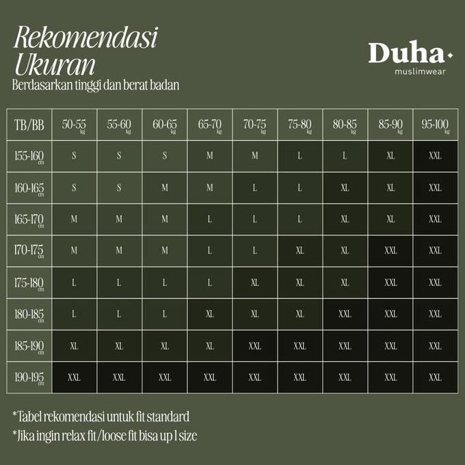 DUHA Baju Koko Lengan Panjang - Sami - Olive