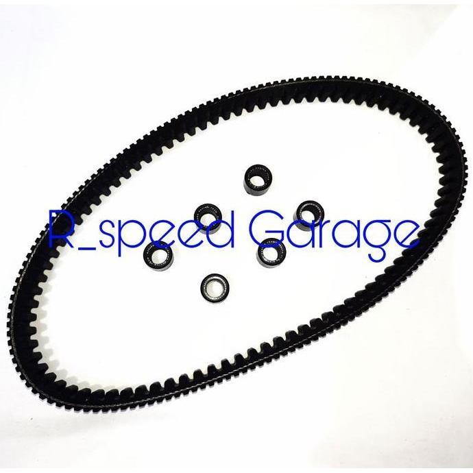 PAKET BELT COG & ROLLER BRT VARIO 125 K35 ESP LED K60 K60K K60P K60R K2V KV2G