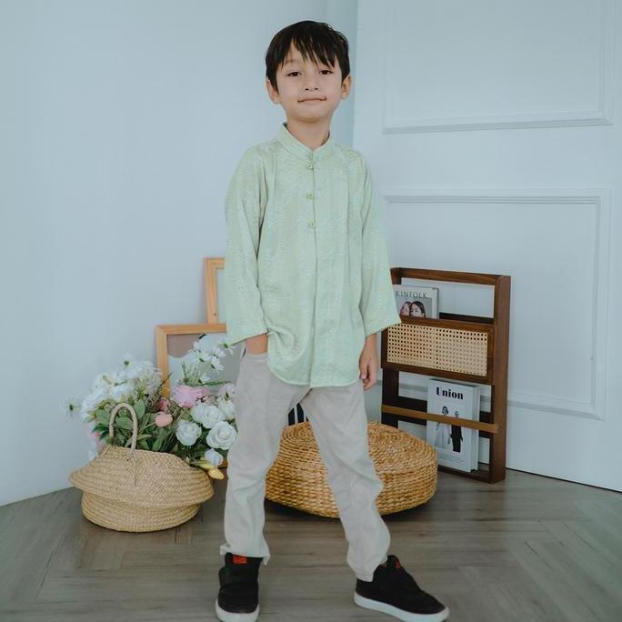 Sarimbit Keluarga 2025 Lebaran Series Saeid Sage By Magukidswear  - Baju Couple Keluarga Lebaran 202