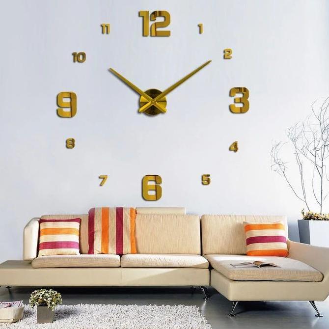 Jam Dinding Jumbo 1 Meter Jam Raksasa