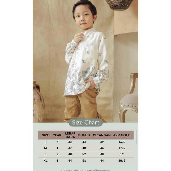 Harlowkids Aiden Boy's Shirt baju koko anak