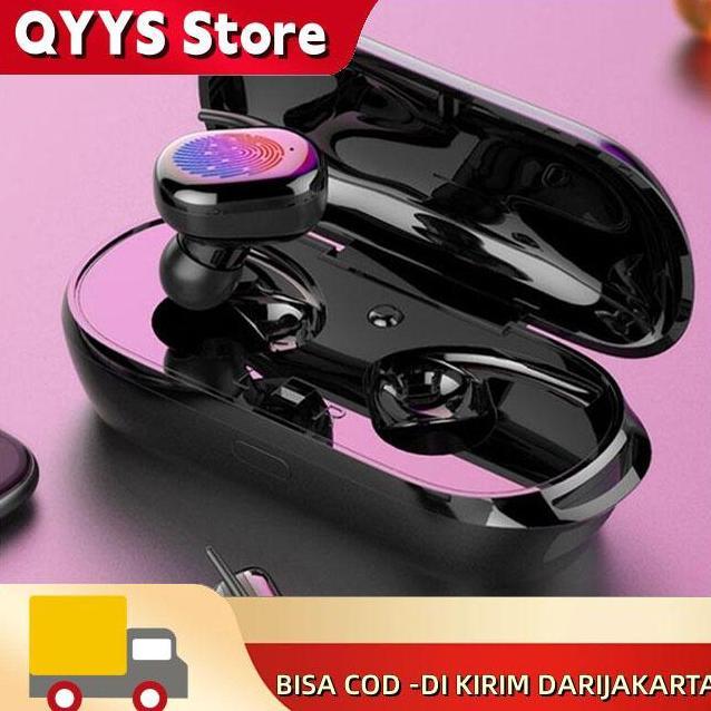 2023 asliEarphone Bluetooth 5.0 TWS Headphone Y30 Nirkabel Stereo 4D Headset Gaming dengan Peredam B